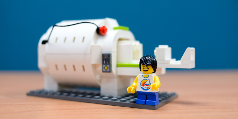MRI Lego small set 組裝完成